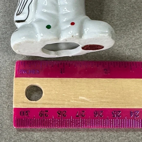 Whimsical White Porcelain Clown Figurines - Picture 6 of 15